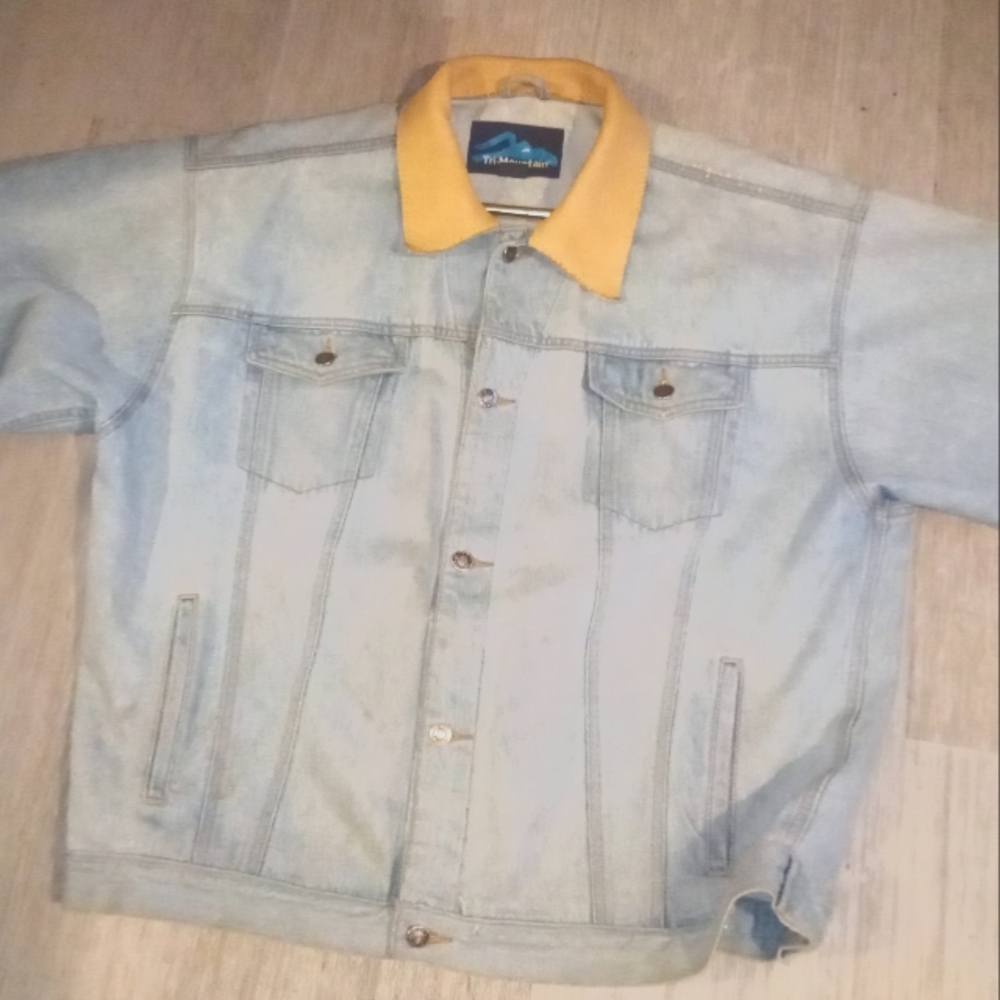 Tri mountain Jean trucker jacket